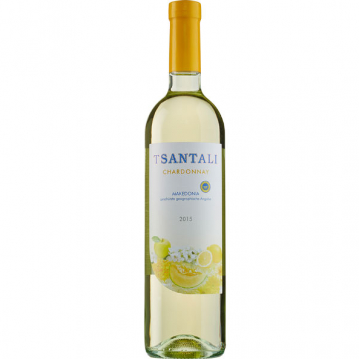 Chardonnay Weiß trocken (750ml) Tsantali