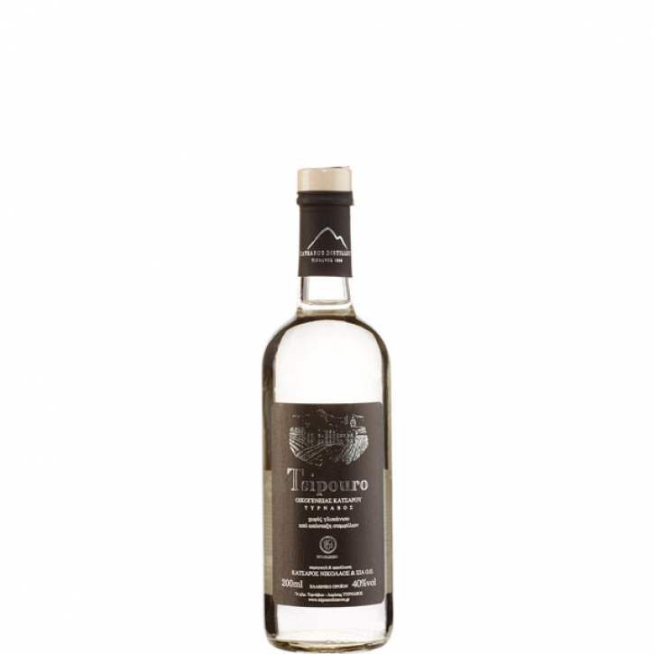 Tsipouro Tirnavou ohne Anis (200ml) Katsaros