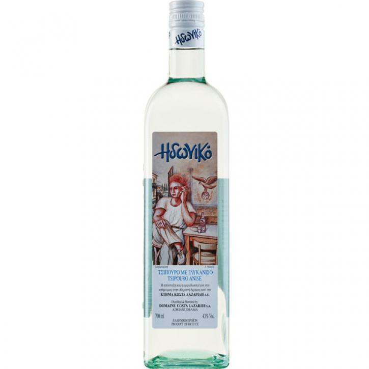 Tsipouro Idoniko mit Anis (700ml) Costa Lazaridi