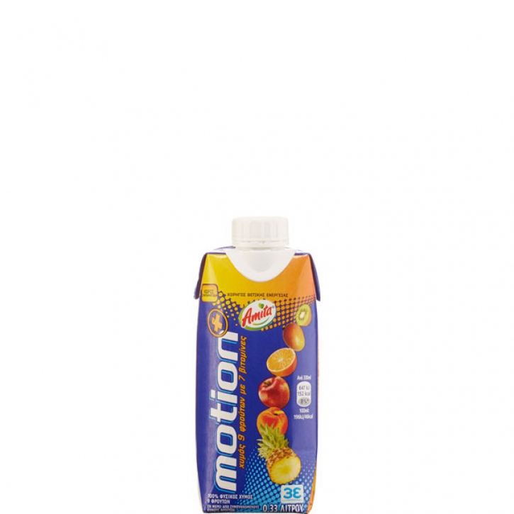 Motion Mehrfruchtsaft 100% (330ml) Amita