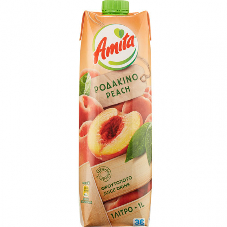 Pfirsichsaftgetränk 35% (1000ml) Amita