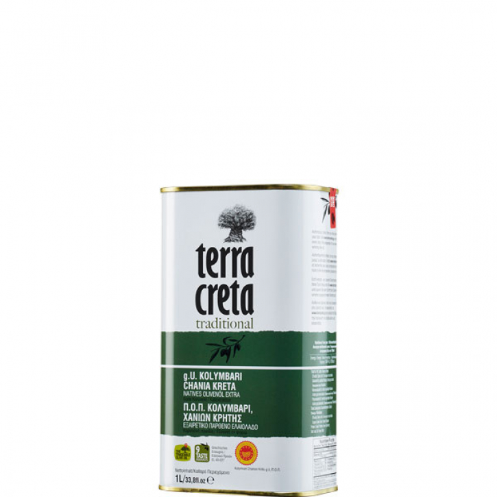 Olivenöl Extra Nativ Kolymvari (1L Kanister) Terra Creta