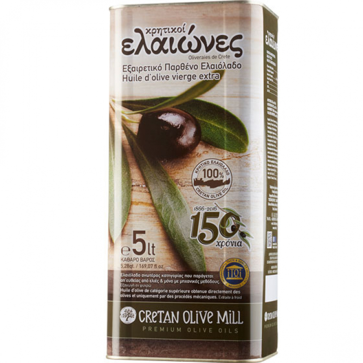Olivenöl Extra Nativ Kritiki Eleones (5L) Cretan Olive Mill