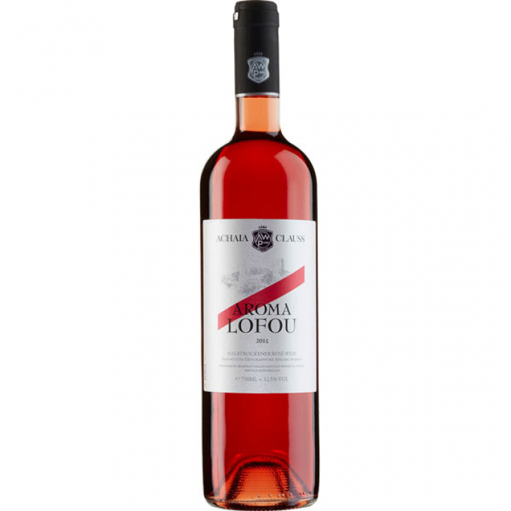 Aroma Lofos Rose halbtrocken (750ml) Achaia Clauss