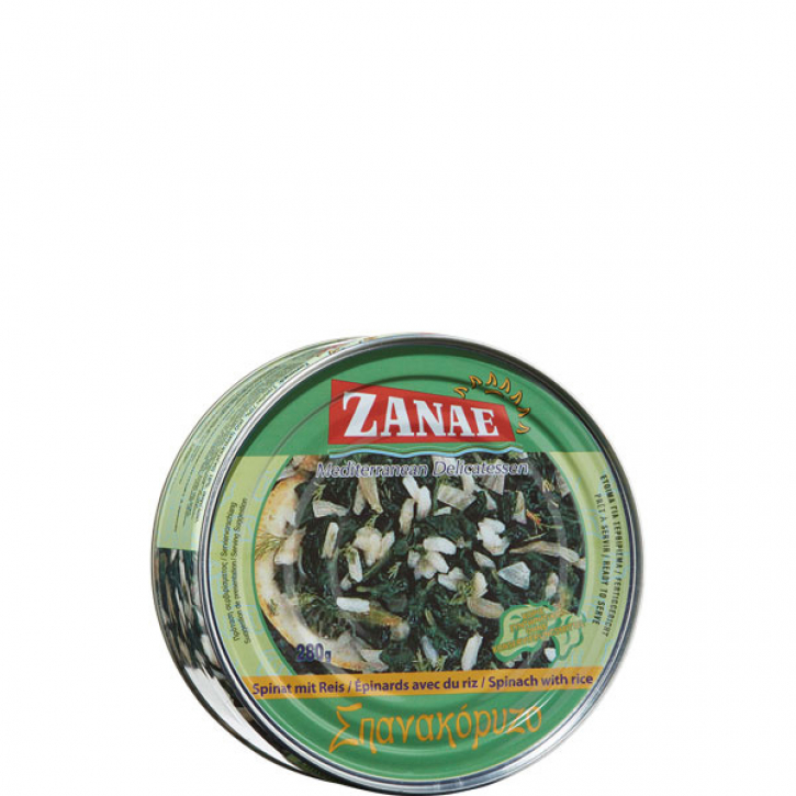 Spinat mit Reis (280g) Zanae