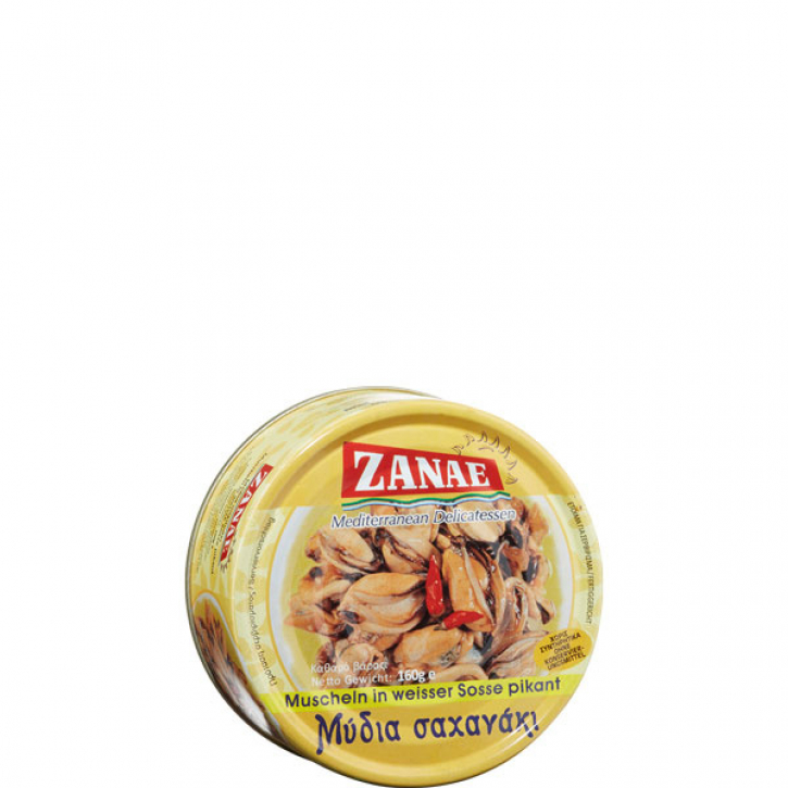 Muscheln weiße Sauce pikant (160g) Zanae