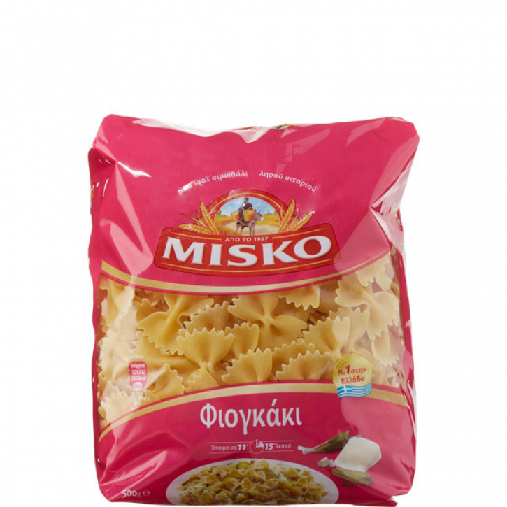 Nudeln Fiogaki Bows (500g) Misko