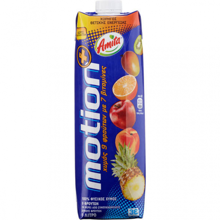 Motion Mehrfruchtsaft 100% (1000ml) Amita