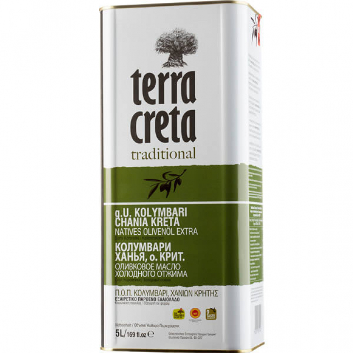 Olivenöl Extra Nativ Kolymvari (5L) Terra Creta