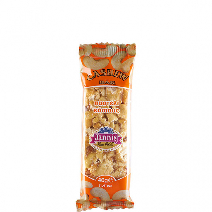 Cashewriegel (40g) Jannis Pasteli