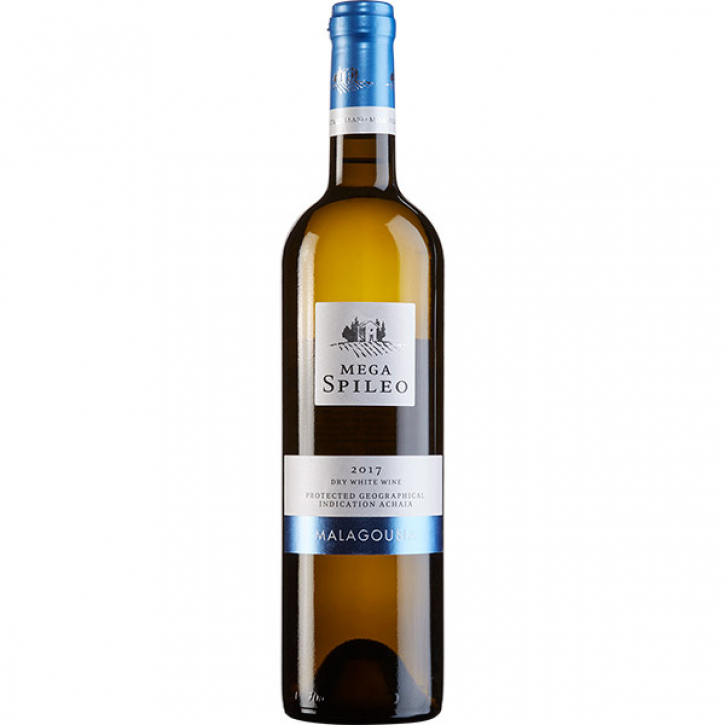 Malagouzia Weiß trocken (750ml) Domain Mega Spileo
