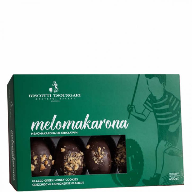 Melomakarona in Schokolade (450g) Biscotti