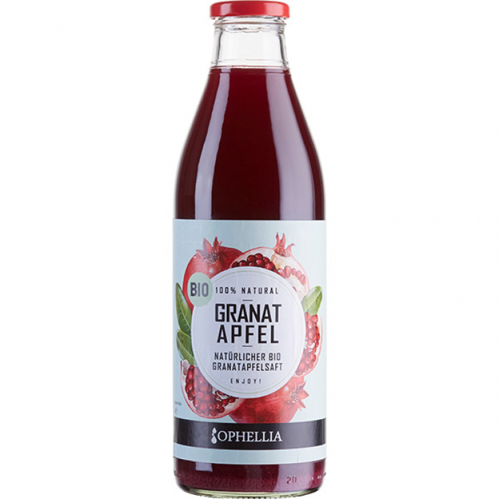 Granatapfelsaft 100% BIO (1L) Ophellia