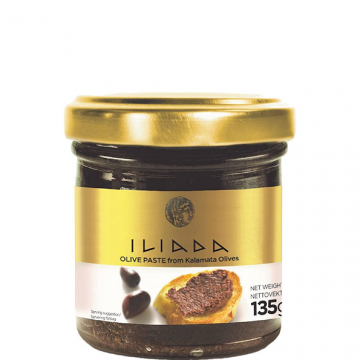 Olivenpaste Schwarz Iliada (135g) Agro Vim