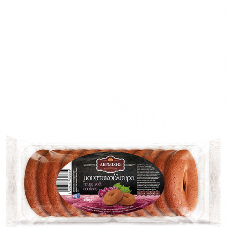 Gebäck Soft Moustokouloura (450g) Dermisis
