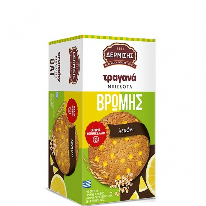 Kekse Crunchy Lemon (160g) Dermisis