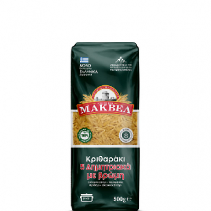 Reisnudeln Kritharaki mit 5 Getreidesorten (500g) Makvel