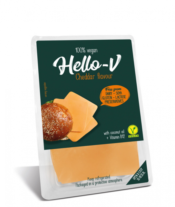 Vegan Cheddar Scheiben (140g) Kolios