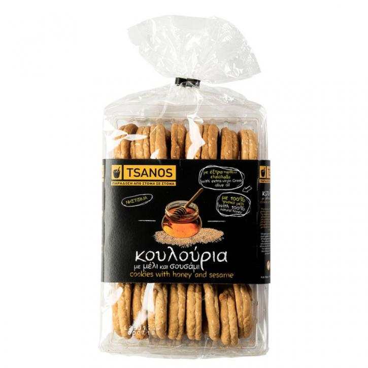 Cookies mit Honig & Sesame (300g) Tsanos