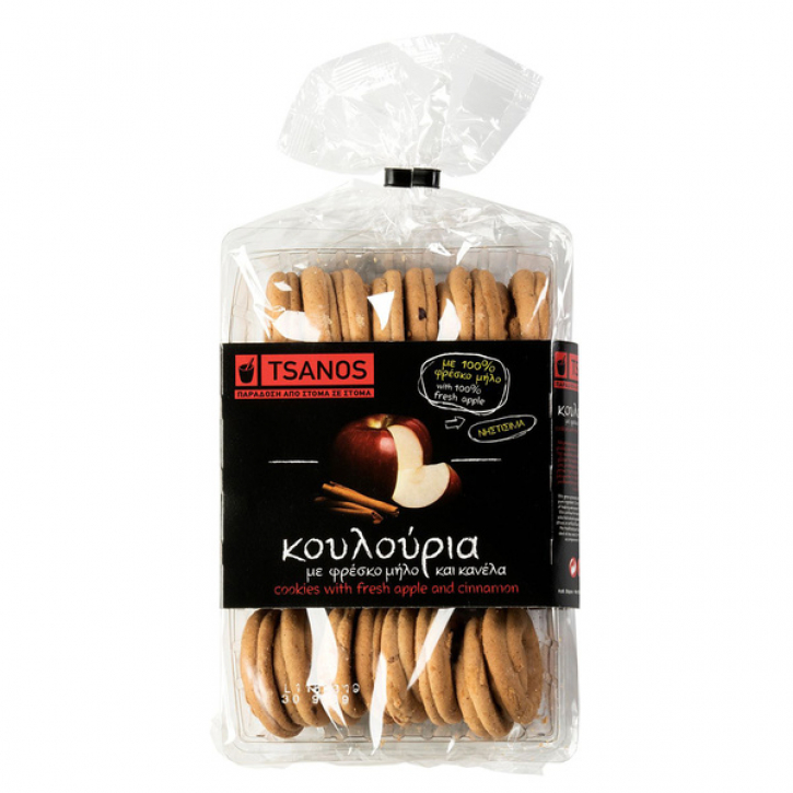 Cookies mit Apfel & Zimt (300g) Tsanos