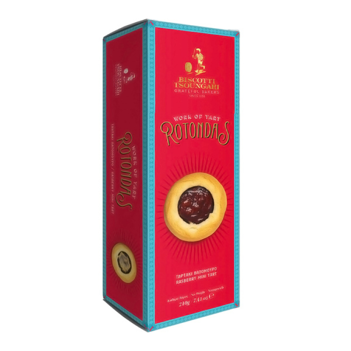 Rotonda rasberry mini Tart (210g) Biscotti