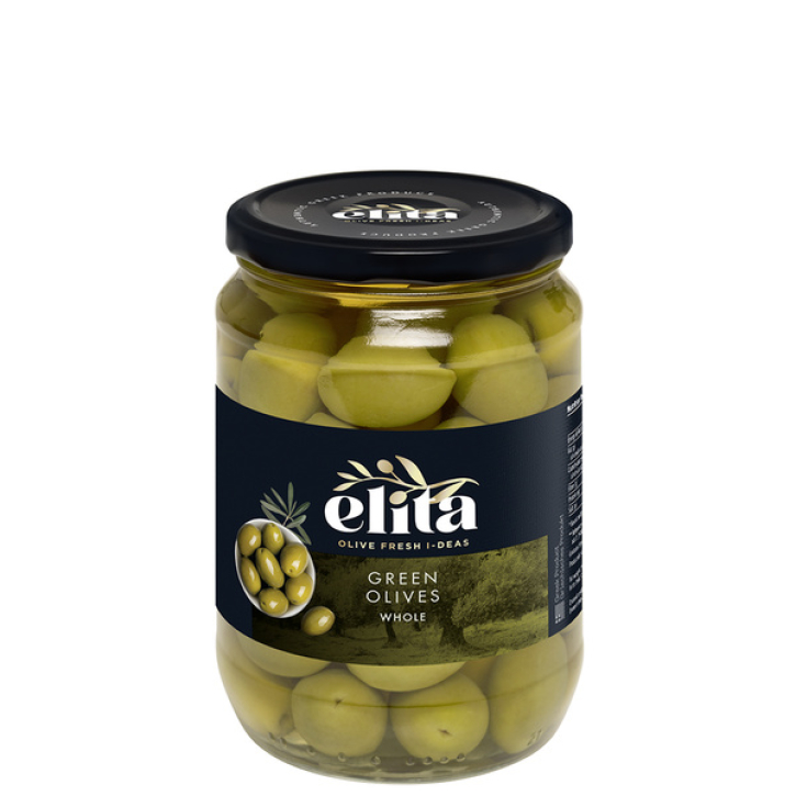 Oliven grün mit Kern (400g) Elita