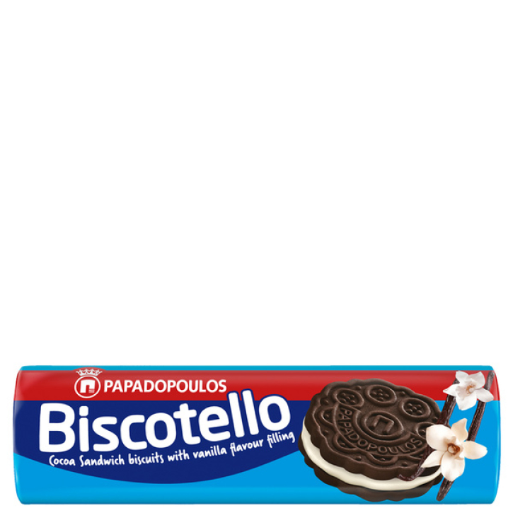 Biscotello Doppelkeks Vanille (200g) Papadopoulos
