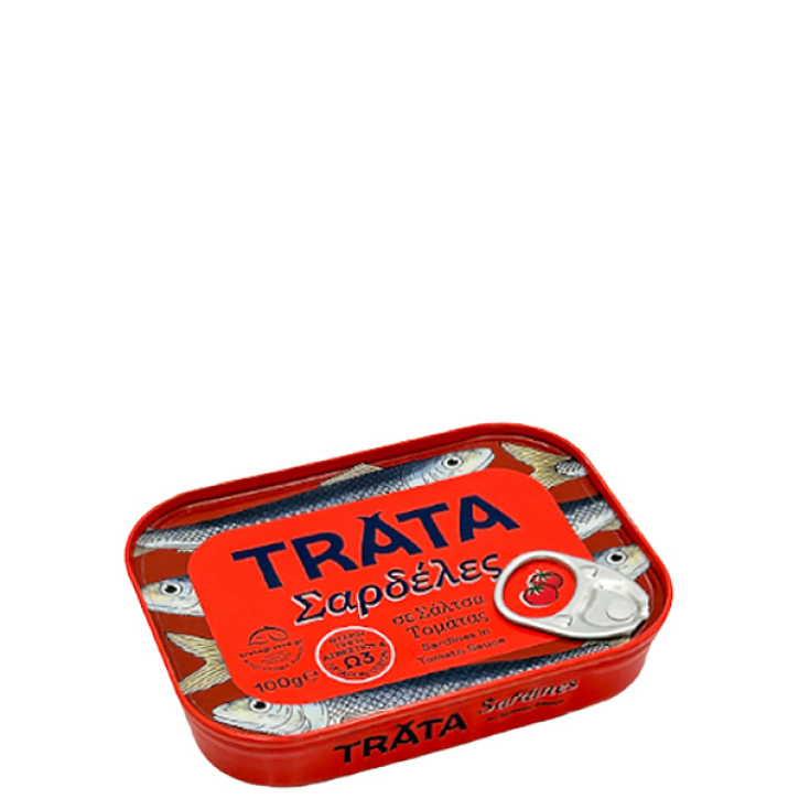 Sardinen in Tomatensauce (100g) Trata