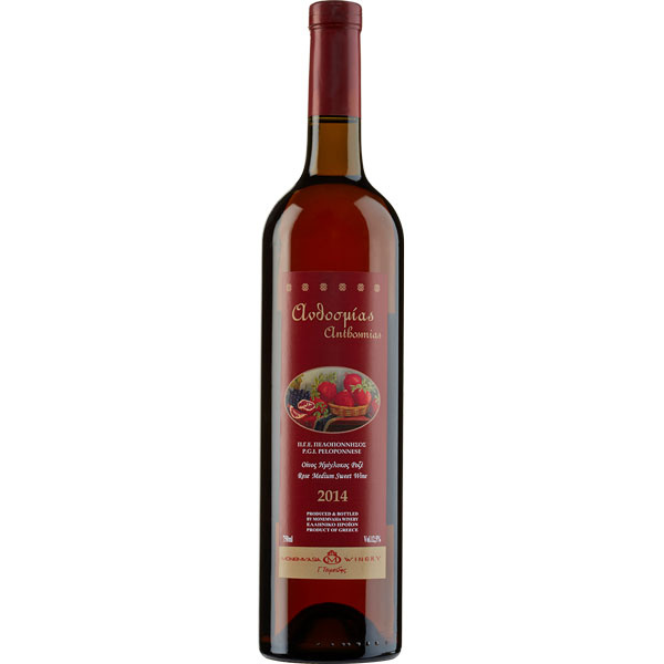 Anthosmias Rose halbsüß (750ml) Monemvasia