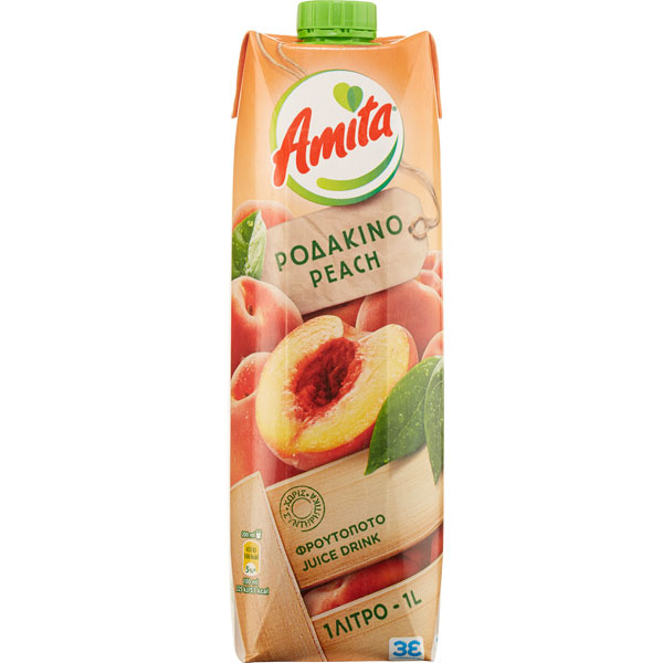 Pfirsichsaftgetränk 35% (1000ml) Amita