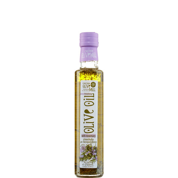 Olivenöl Extra Nativ mit Rosmarin (250ml) Cretan Olive Mill