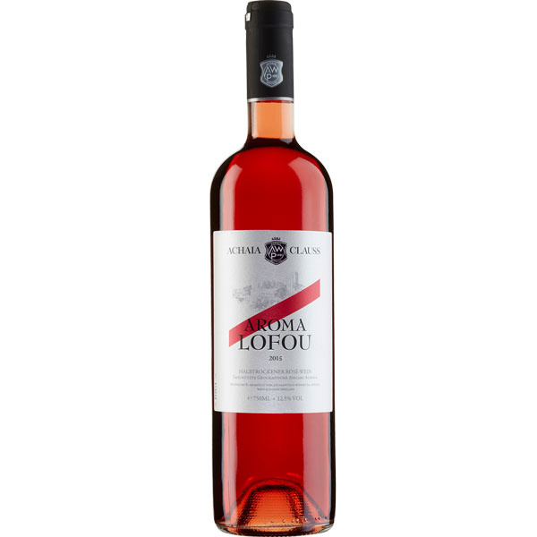 Aroma Lofos Rose halbtrocken (750ml) Achaia Clauss