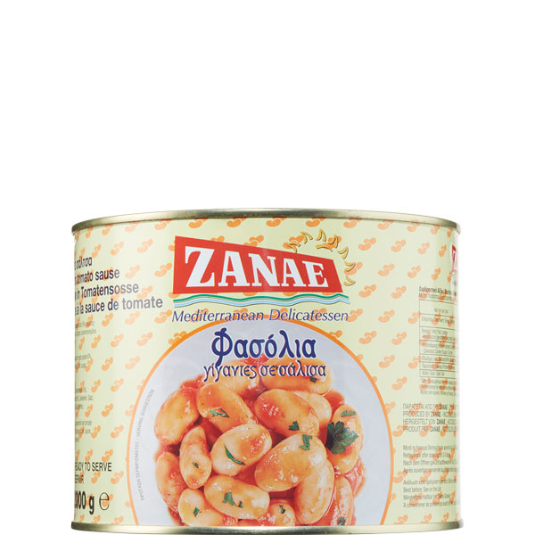 Butterbohnen in Tomatensauce (2Kg) Zanae