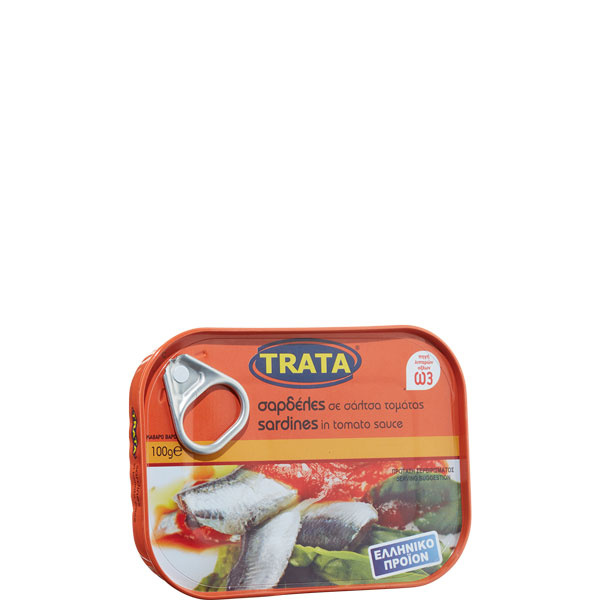 Sardinen in Tomatensauce (100g) Trata