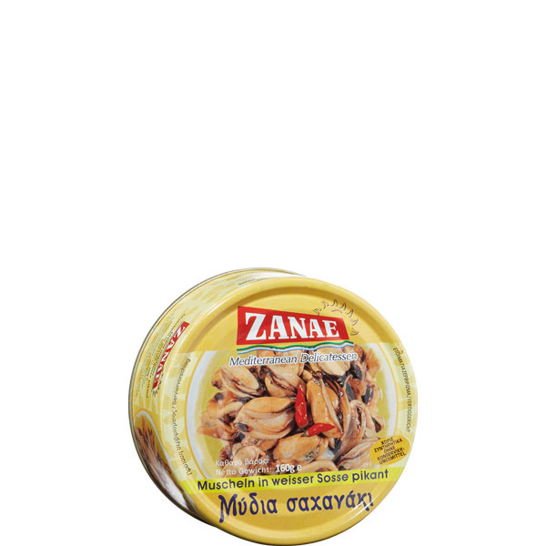 Muscheln weiße Sauce pikant (160g) Zanae