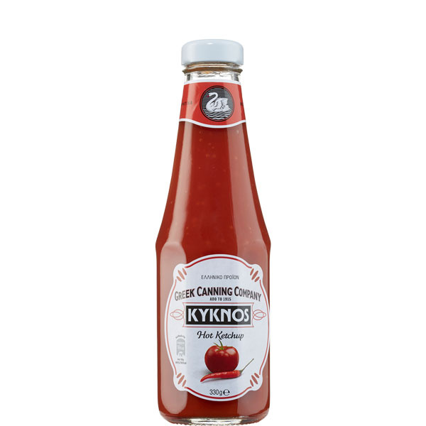 Tomatenketchup scharf (330g) Kyknos