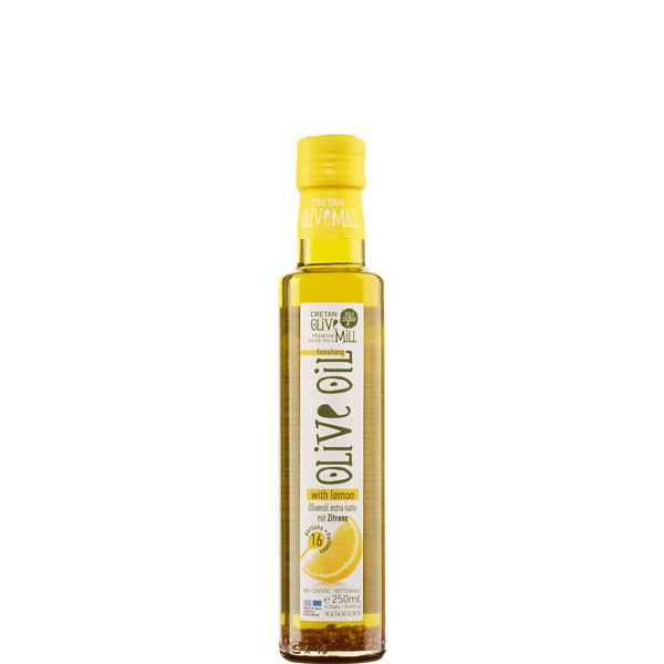 Olivenöl Extra Nativ mit Zitrone (250ml) Cretan Olive Mill