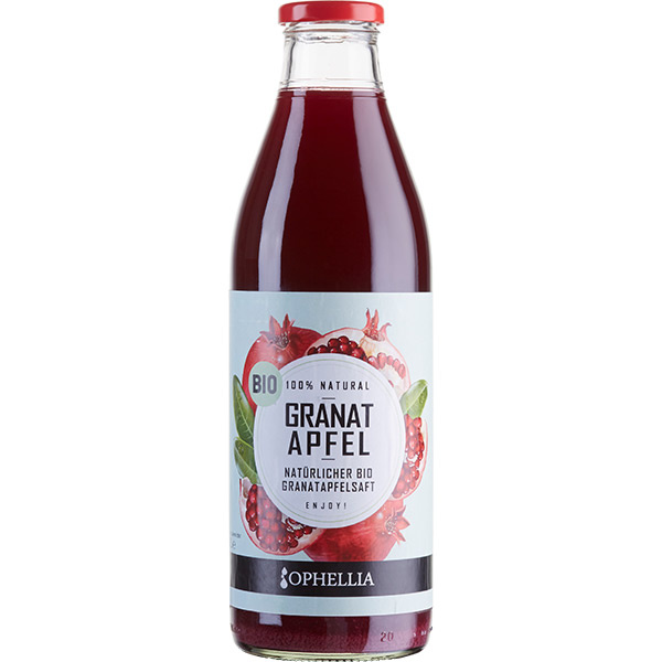 Granatapfelsaft 100% BIO (1L) Ophellia