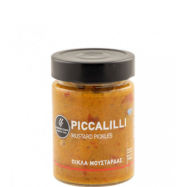 Gemischtes Gemüse in Senf Piccalilli (320g) Lagadas Farm