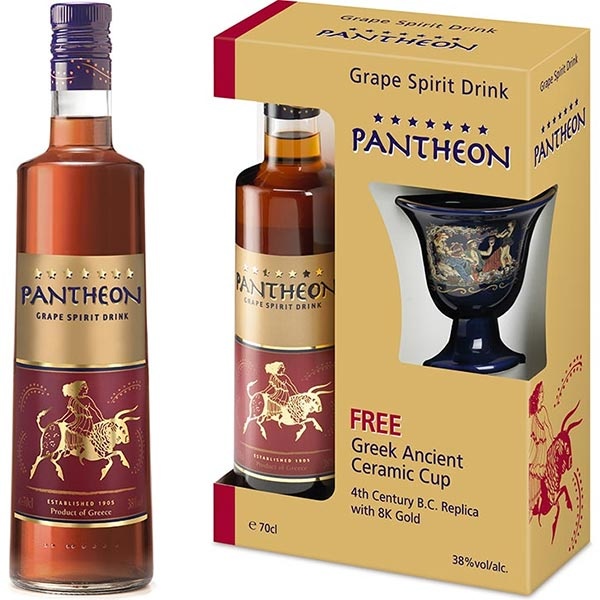Branntwein Pantheon 7-Sterne Geschenkbox (700ml)