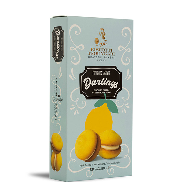 Darlings gefüllt mit Zitronencreme (130g) Biscotti