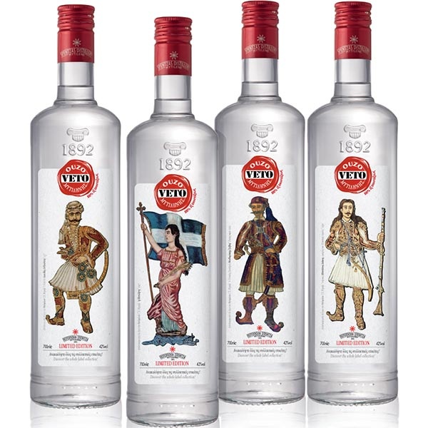 Ouzo Veto LIMITED EDITION (700ml/42%) Spentzas