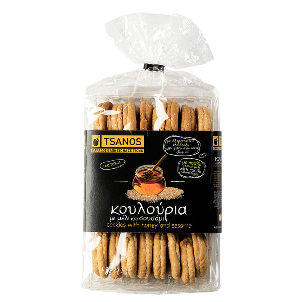 Cookies mit Honig & Sesame (300g) Tsanos