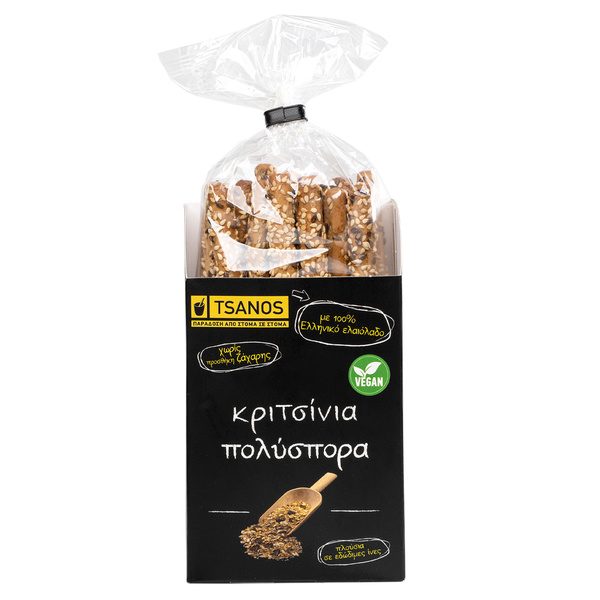 Grissini Mehrkorn (120g) Tsanos