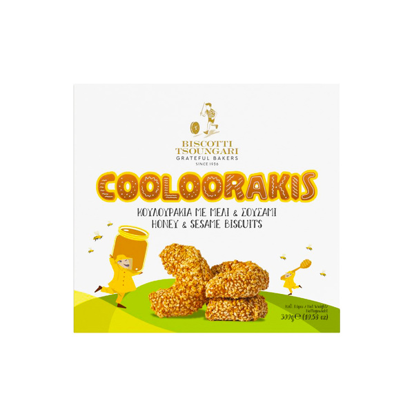 Cooloorakis mit Honig und Sesam (300g) Biscotti