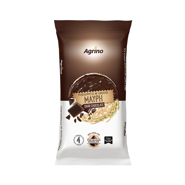 Reiswaffel mit dunkler Schokolade (60g) Agrino