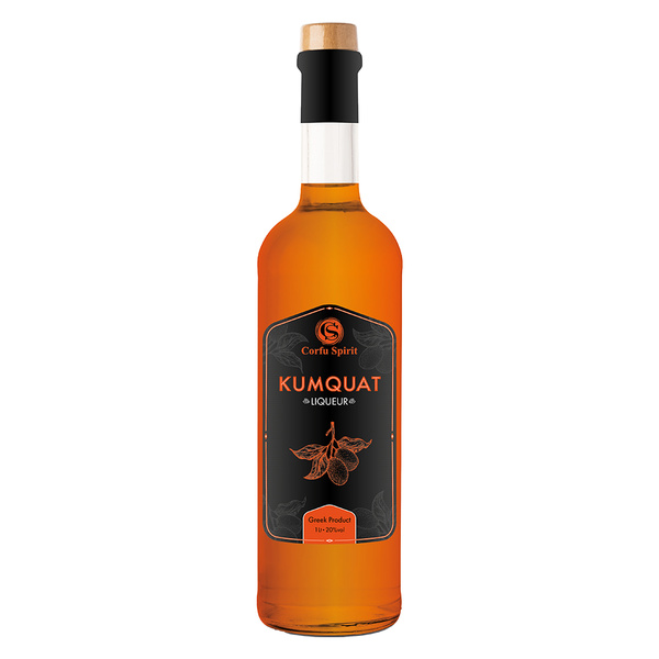 Likör Kumquat 1L von Corfu Spirit • NIKtheGreek • Online Kaufen