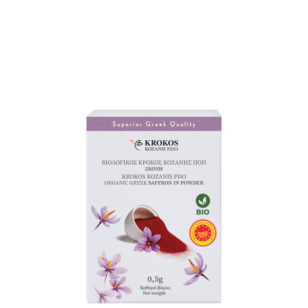 Safran in Pulver BIO (0,5g) Krokos Kozani